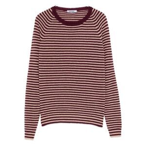 Base Women Striped Wool Sweater